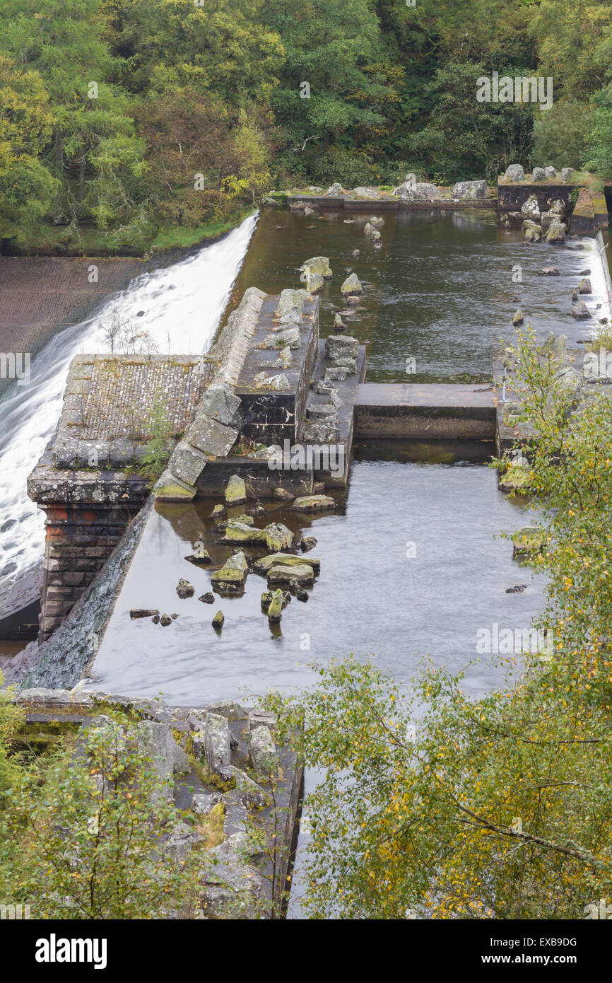 Dolymynach Dam part of the Elan Valley Dams. Unfinished to maintain