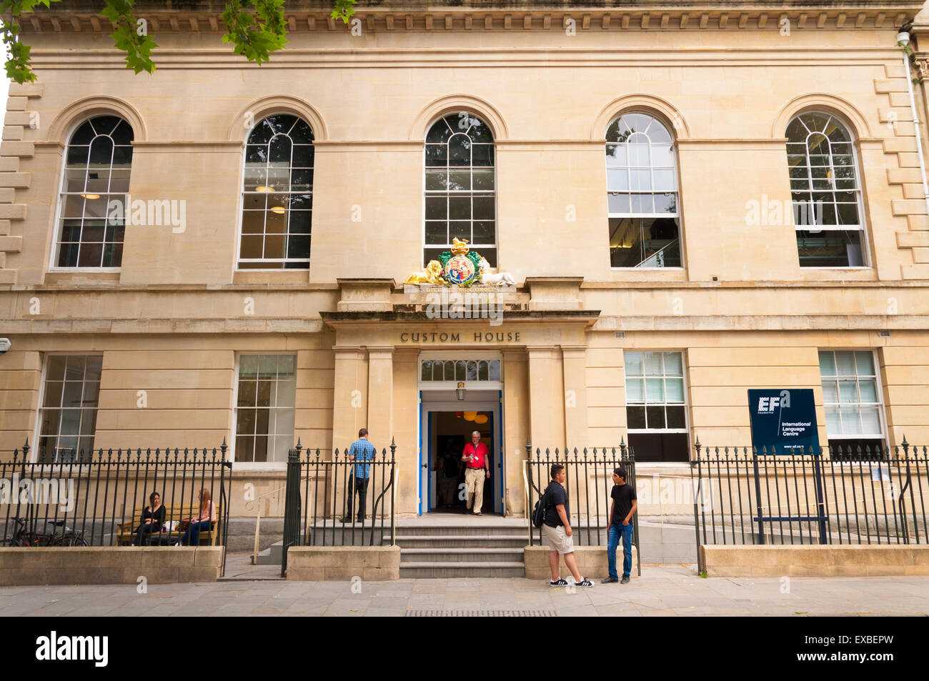 Custom House now an EF International language School, Queen Square ...