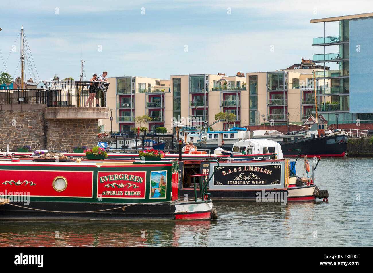 Bristol houseboat hires stock photography and images Alamy