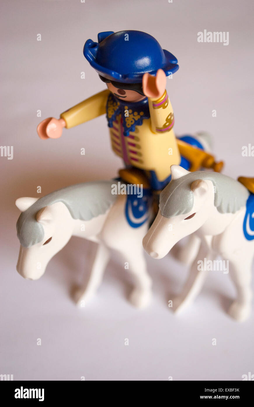 Bambino giocattolo cavallo hobby Foto stock - Alamy