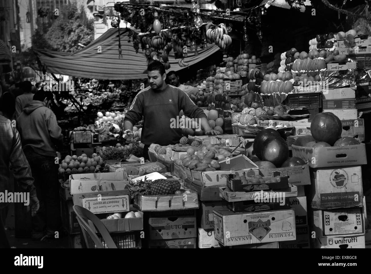 Fruit stall, Cairo, Egypt Stock Photo