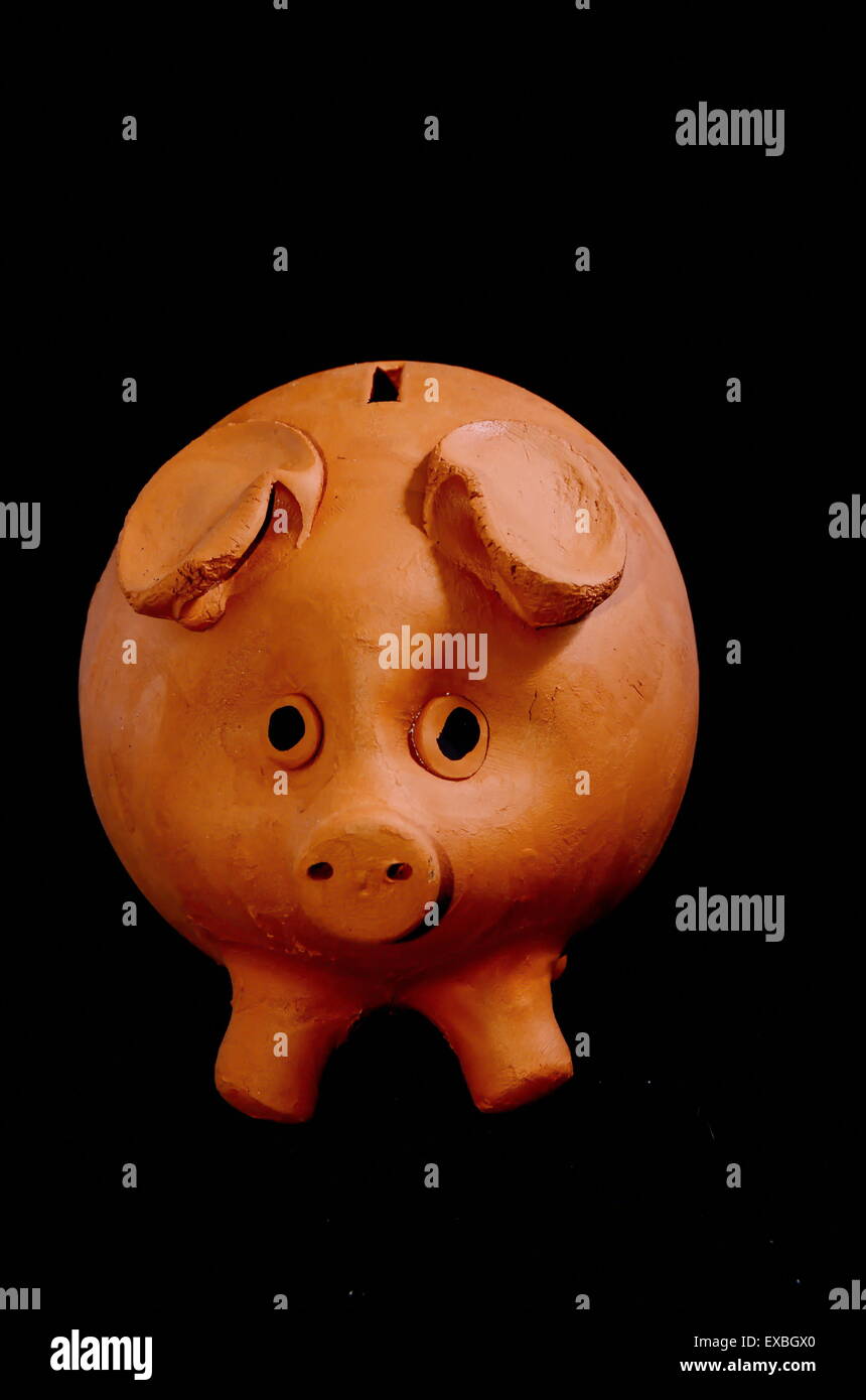 Ceramic Piggy Bank Stock Photo Alamy