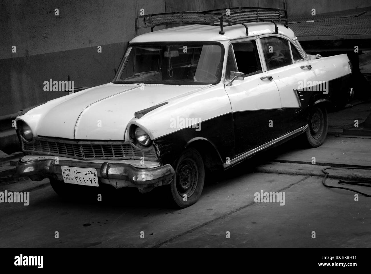 Old classic car, Cairo, Egypt Stock Photo