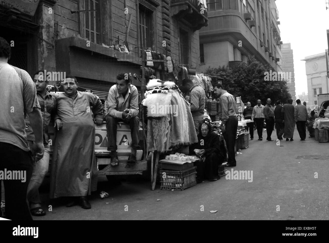 Cairo street scene Stock Photo