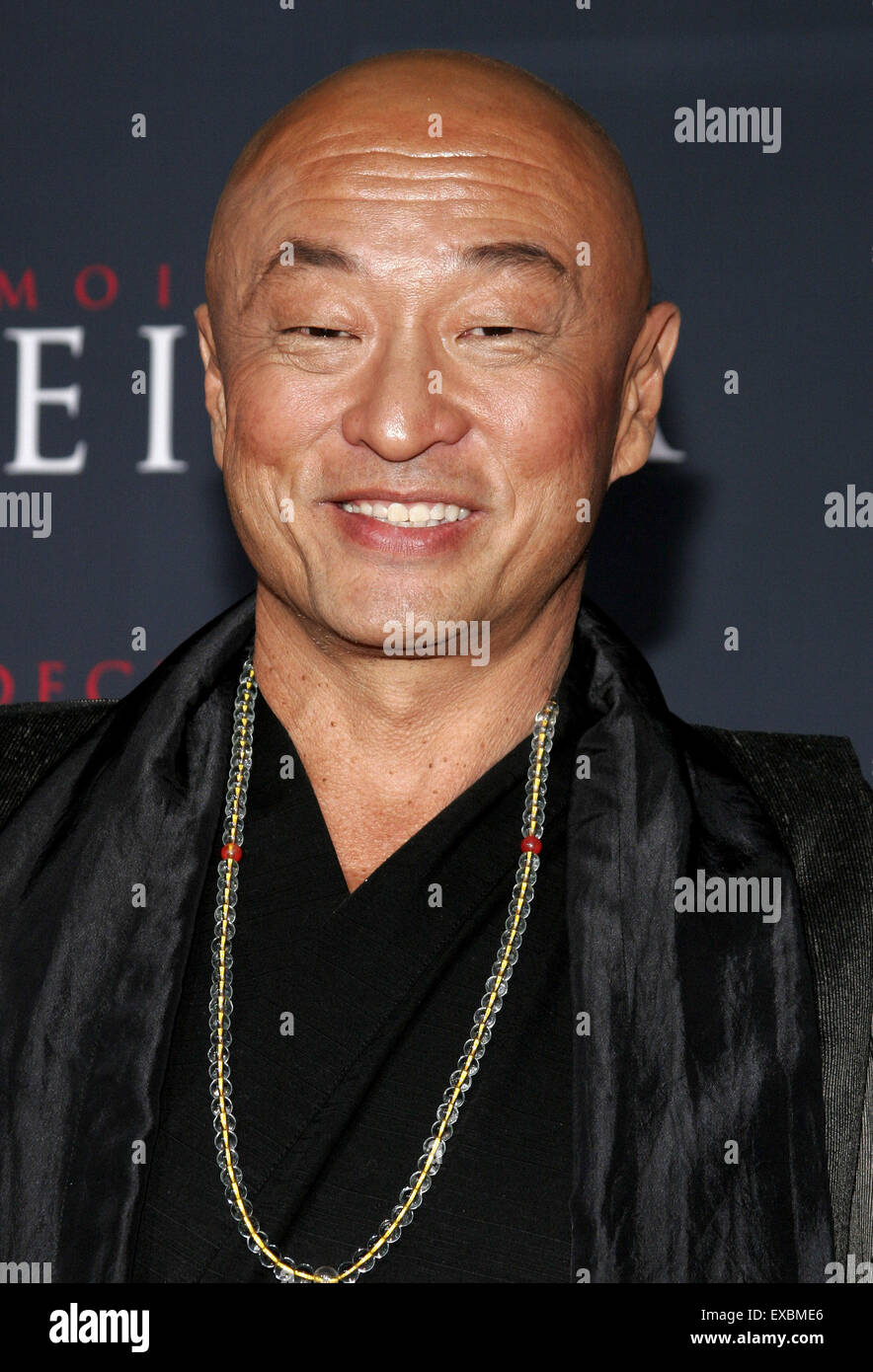 Cary Tagawa attends the Los Angeles Premiere of 'Memoirs of a Geisha' held at the Kodak Theatre in Hollywood. Stock Photo