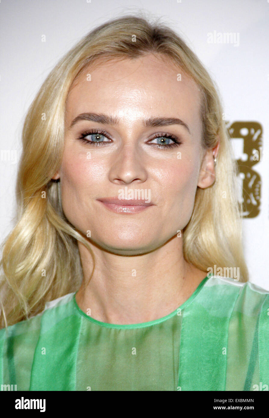 Diane Kruger at the Los Angeles Premiere of "The Bridge" held at the