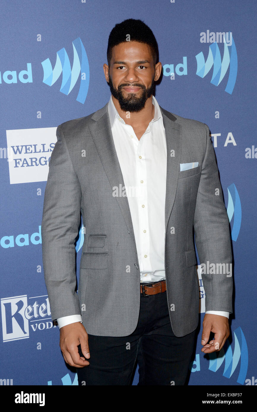 26th Annual GLAAD Media Awards - Arrivals Featuring: Darren Young Where ...