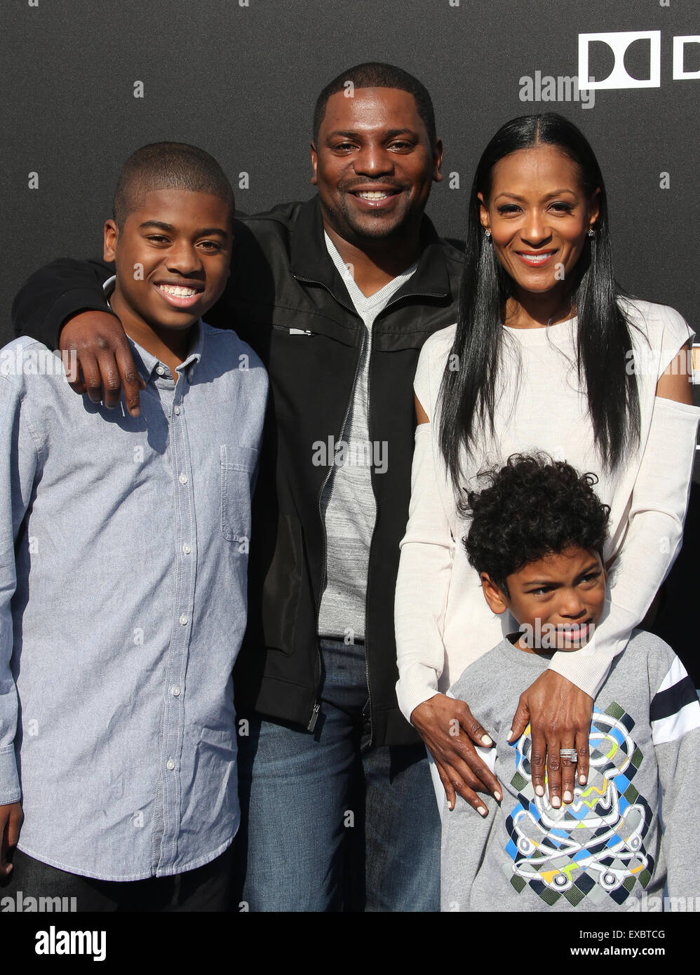 Mekhi phifer family hi-res stock photography and images - Alamy