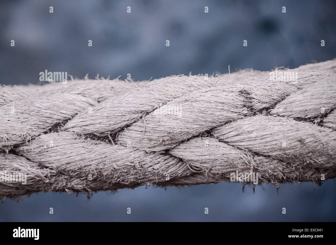 Old Vintage Naval Rope Stock Photo - Alamy