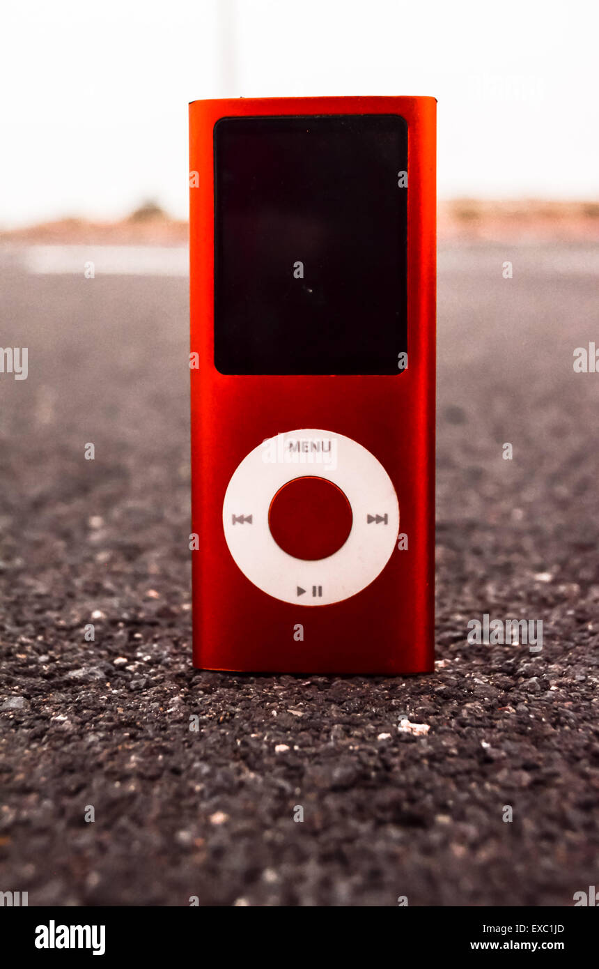Vintage MP3 Music Player Stock Photo Alamy