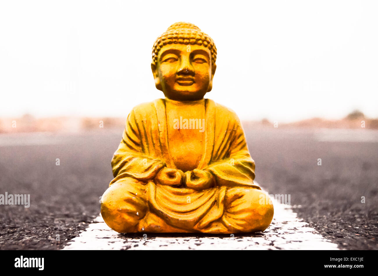 Ancient Buddha Statue Stock Photo - Alamy