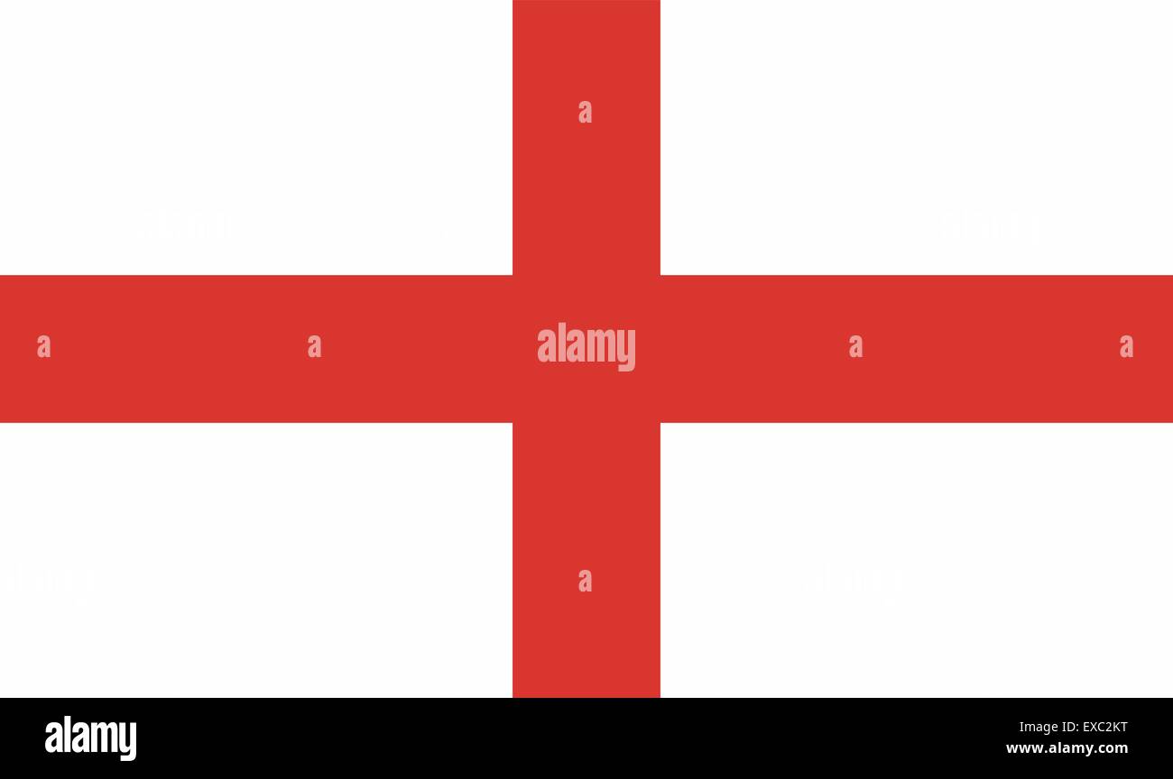 England flag Stock Vector
