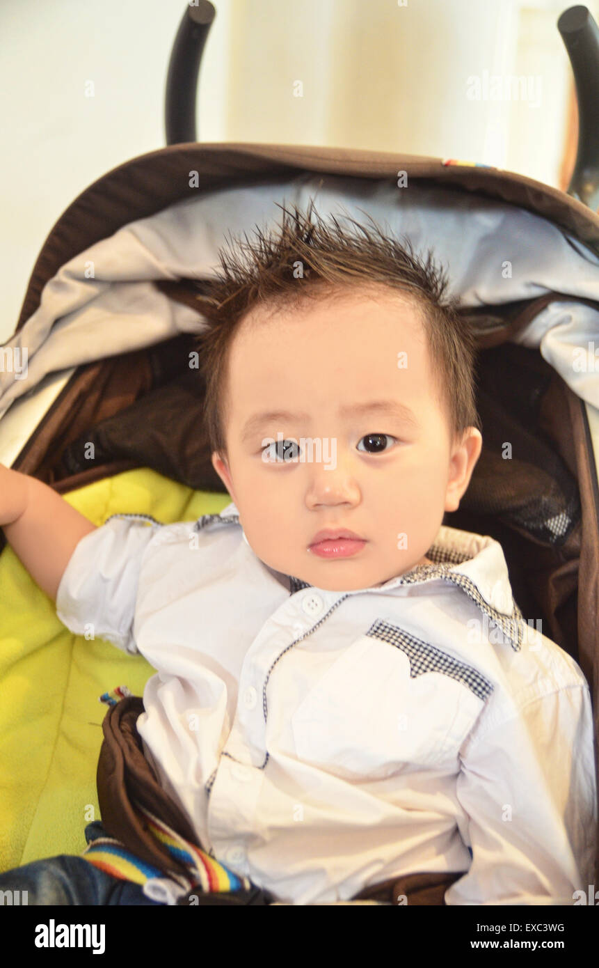 Baby spiky hair hi-res stock photography and images - Alamy Baby spiky hair hi-res stock photography and images - Alamy