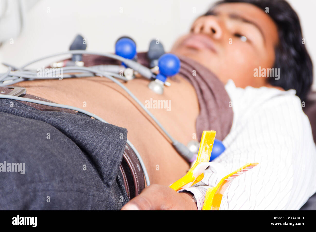 1 indian boy Patient hospital Medical Checkup Stock Photo Alamy
