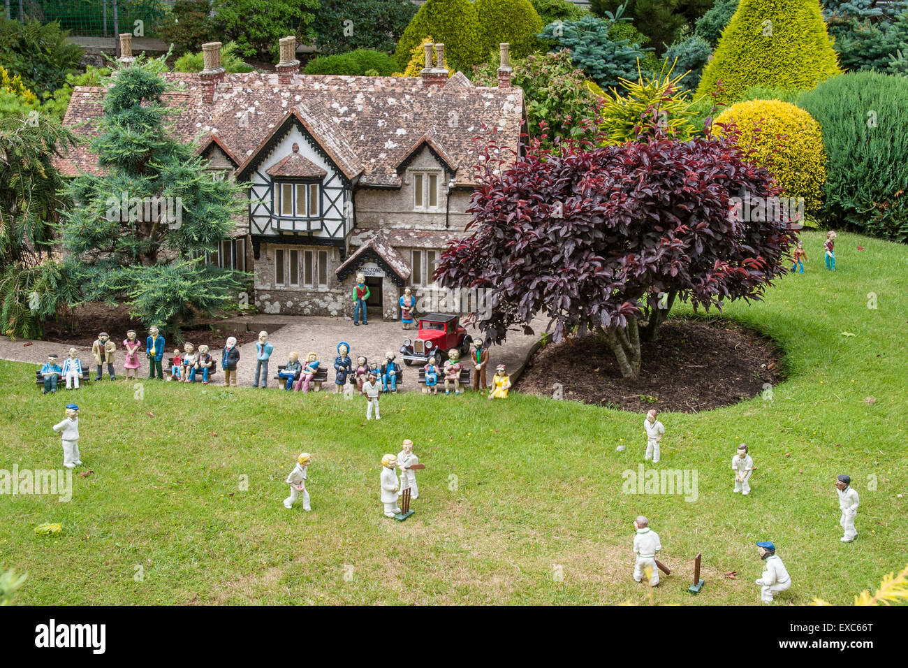 Godshill Model Village, Godshill, The Isle of Wight, UK Stock Photo Alamy