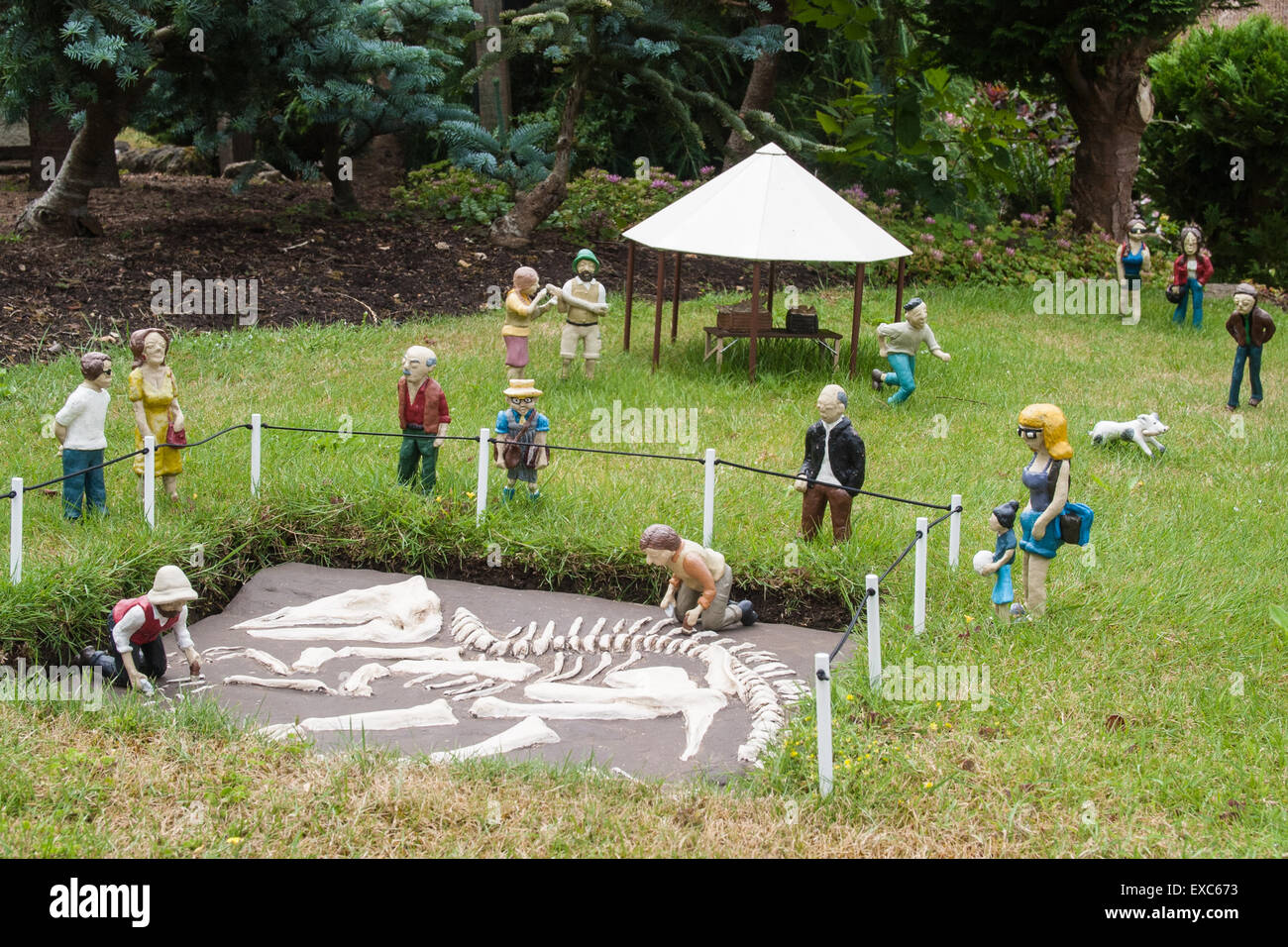 Godshill Model Village, Godshill, The Isle of Wight, UK Stock Photo Alamy