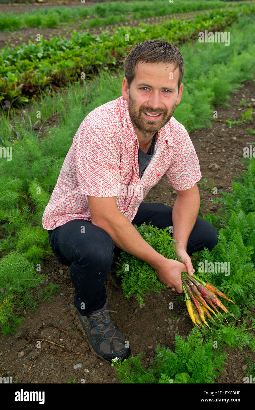 Padstow Kitchen Garden,owned by ex chef Ross Geach,where he grows