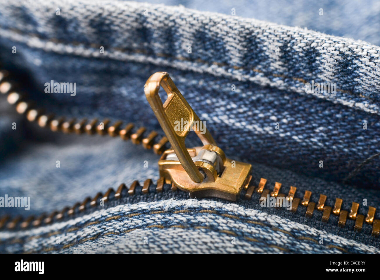 The Golden Zipper Stock Photo - Alamy