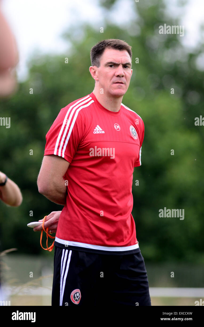 Ex Barnsley FC player and Sheffield United coach Chris Morgan. Picture: Scott Bairstow/Alamy Stock Photo