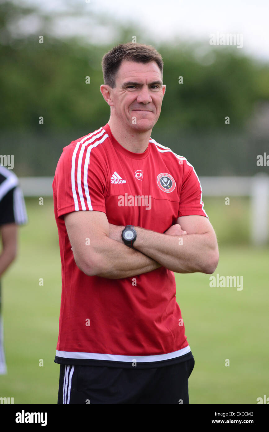 Ex Barnsley FC player and Sheffield United coach Chris Morgan. Picture: Scott Bairstow/Alamy Stock Photo