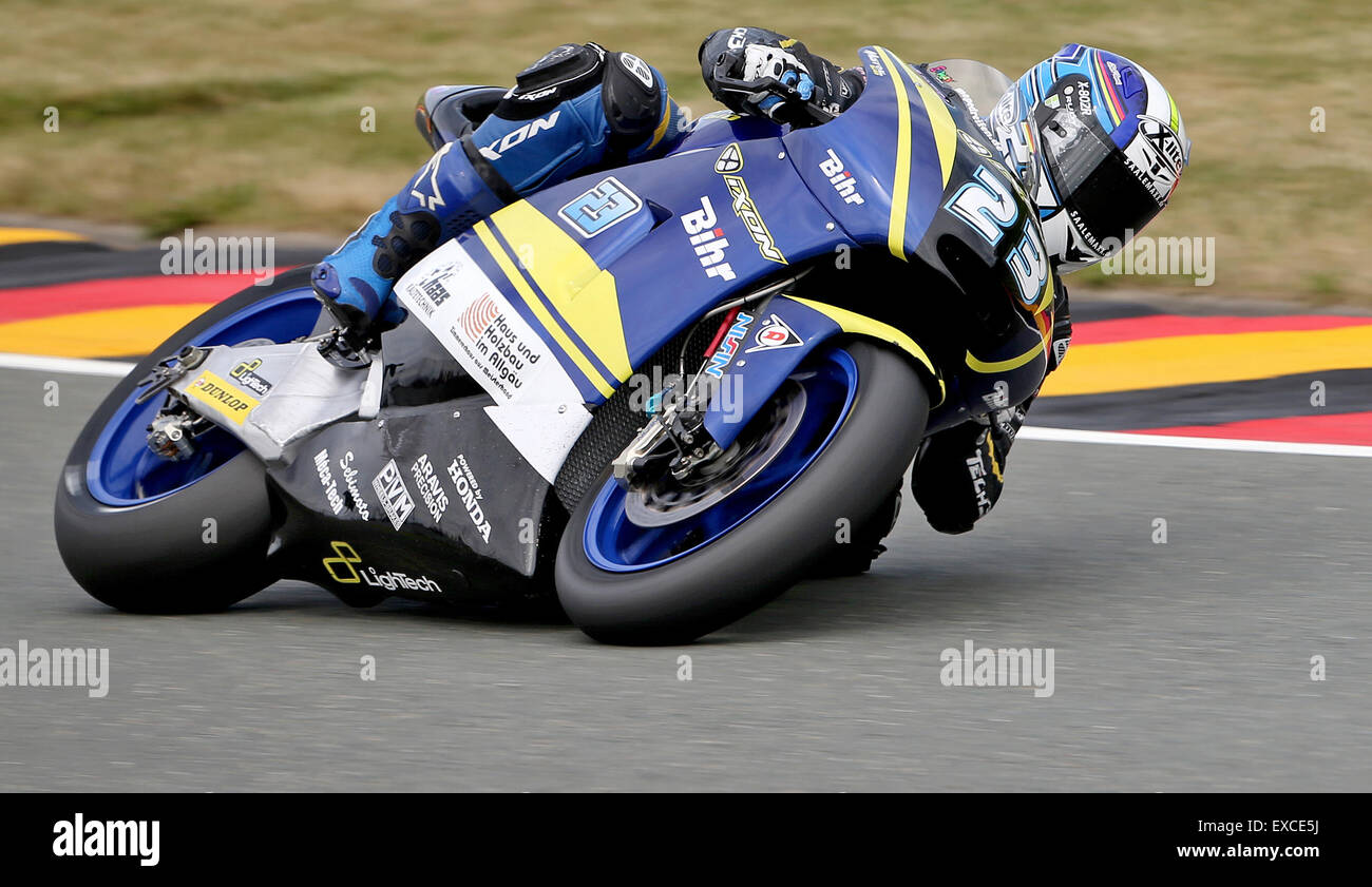 Hohenstein Ernstthal Germany 11th July 2015 German Moto Gp
