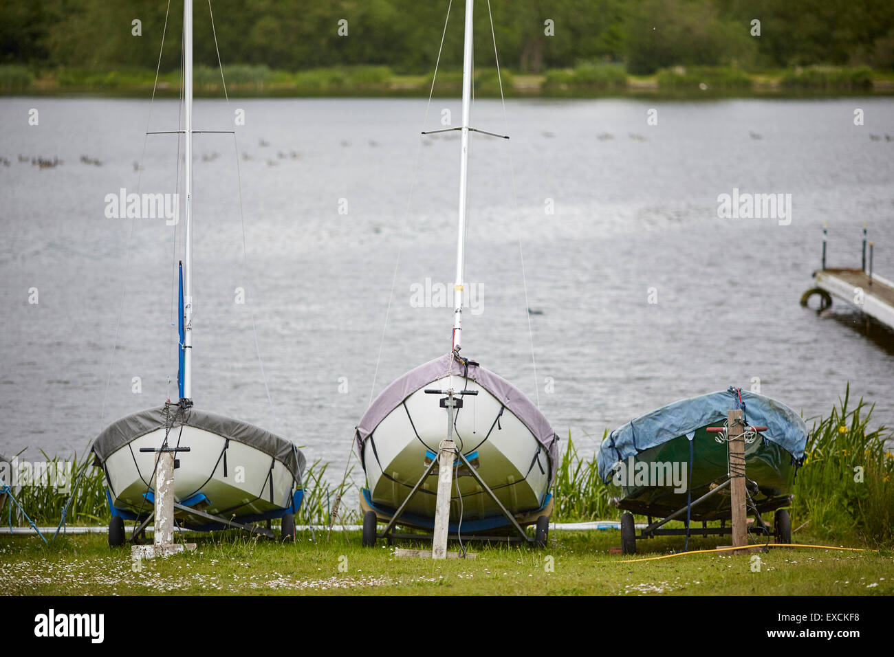Pictured Winford Flash Sailing club  The Winsford Flashes are the town's most notable geographical feature. In referring to them Stock Photo