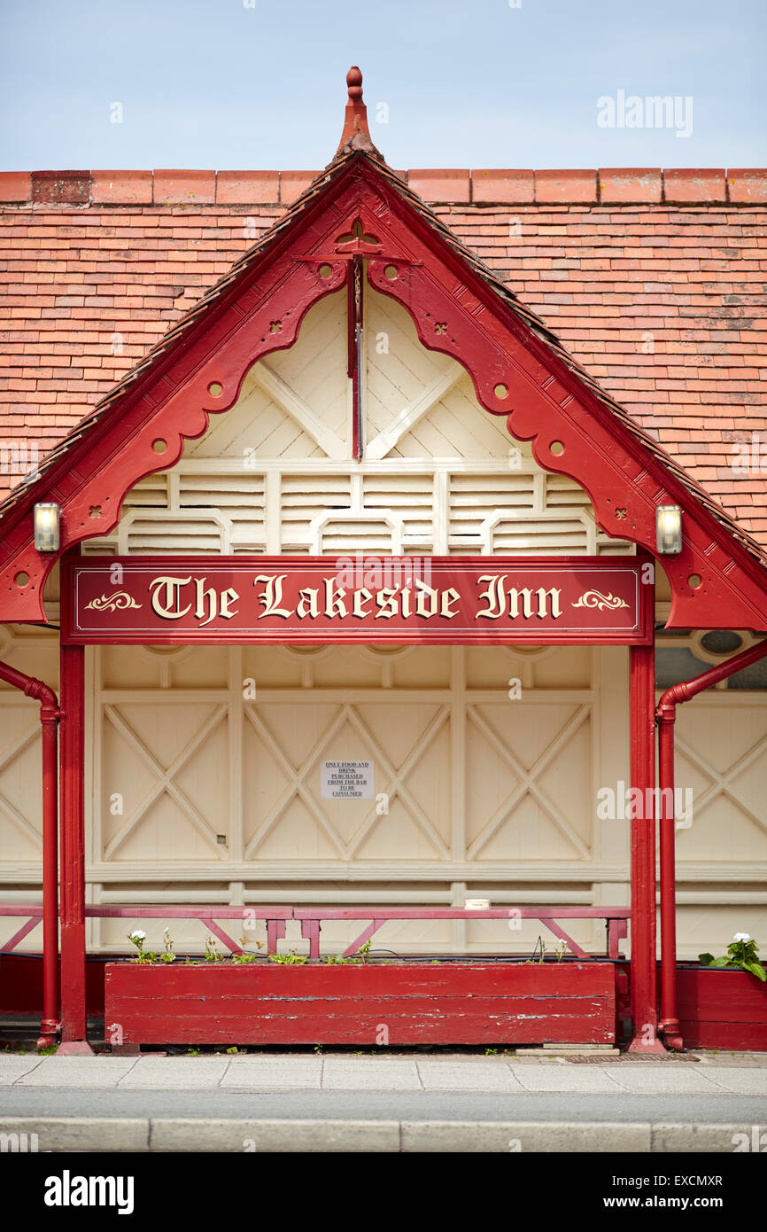 Pictures around Southport   Pictured  The Lakeside Inn the smallest pub in Britain , The Lakeside Inn made its way into Guinness Stock Photo