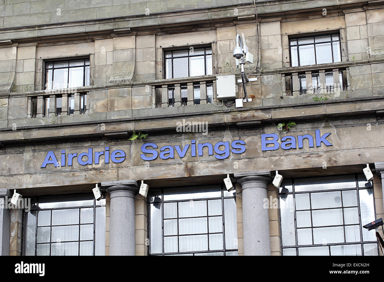 Airdrie Savings Bank, Airdrie, North Lanarkshire, Scotland Stock Photo