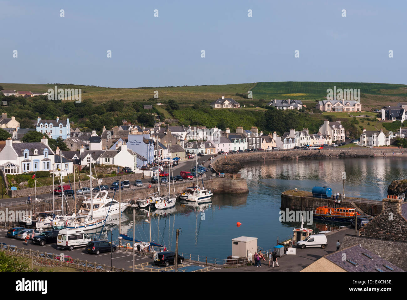 Portpatrick harbour in Wigtownshire, Dumfries and Galloway, Scotland