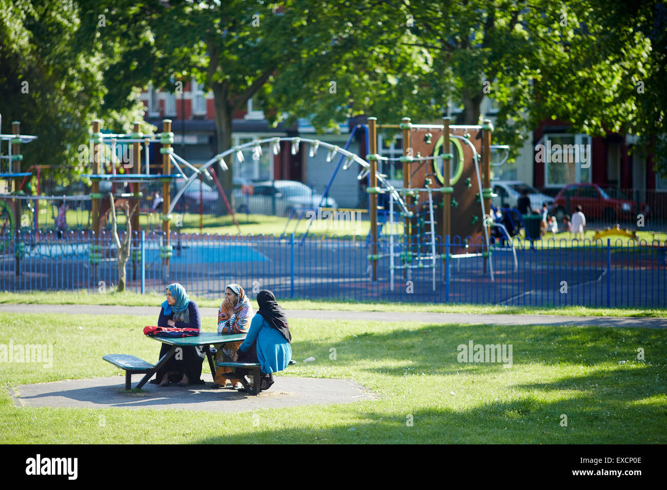 Pictured Whalley Range area Manley Park UK Great Britain British United