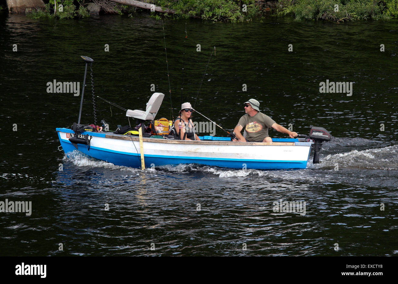 Small fishing boat Stock Photo - Alamy
