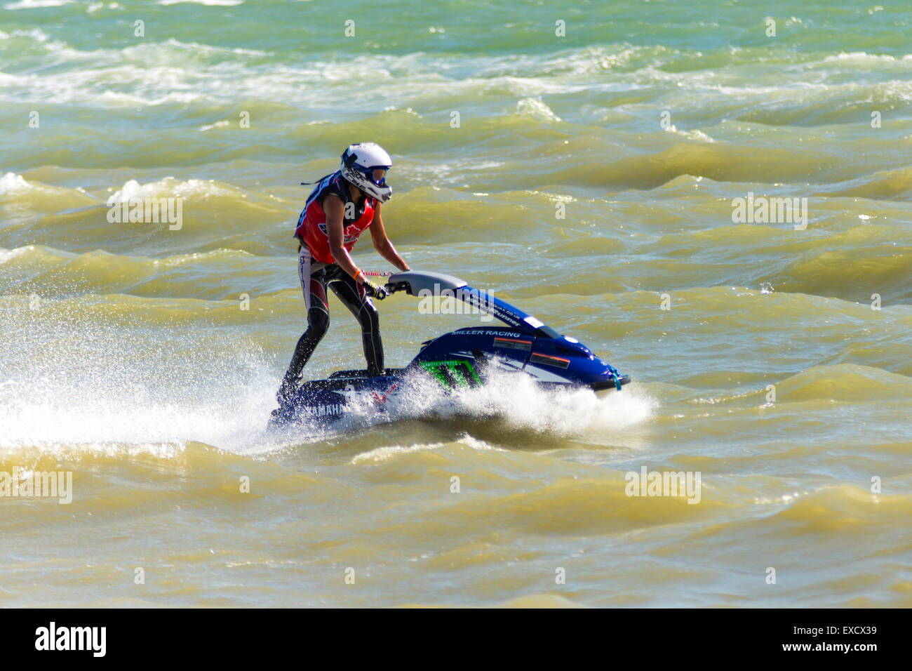 Jetski Riders Fast jet engine bay hi-res stock photography and images - Alamy