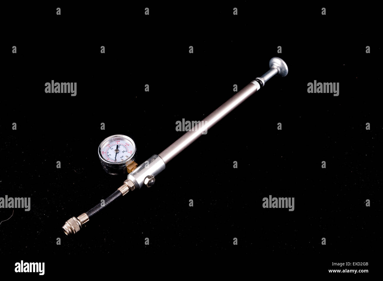 Bicycle Hand Pump Stock Photo Alamy