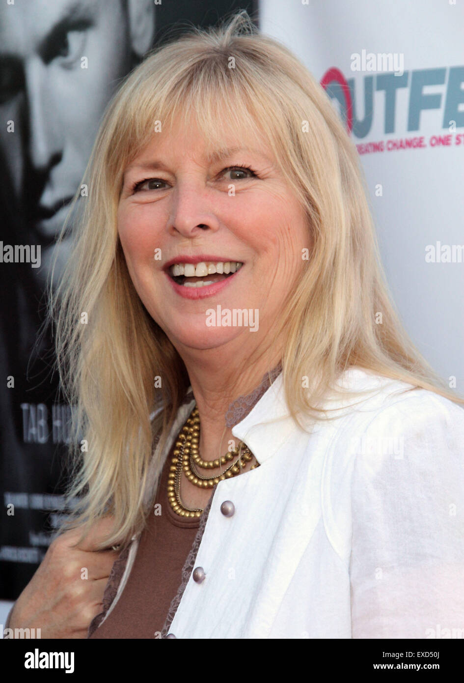 Los Angeles, California, USA. 11th July, 2015. Candy Clark attends OutFest LGBT screening of Tab Hunter Confidential on July 11th-2015 at Directors Guild of America in West Hollywood, California.USA. Credit:  TLeopold/Globe Photos/ZUMA Wire/Alamy Live News Stock Photo