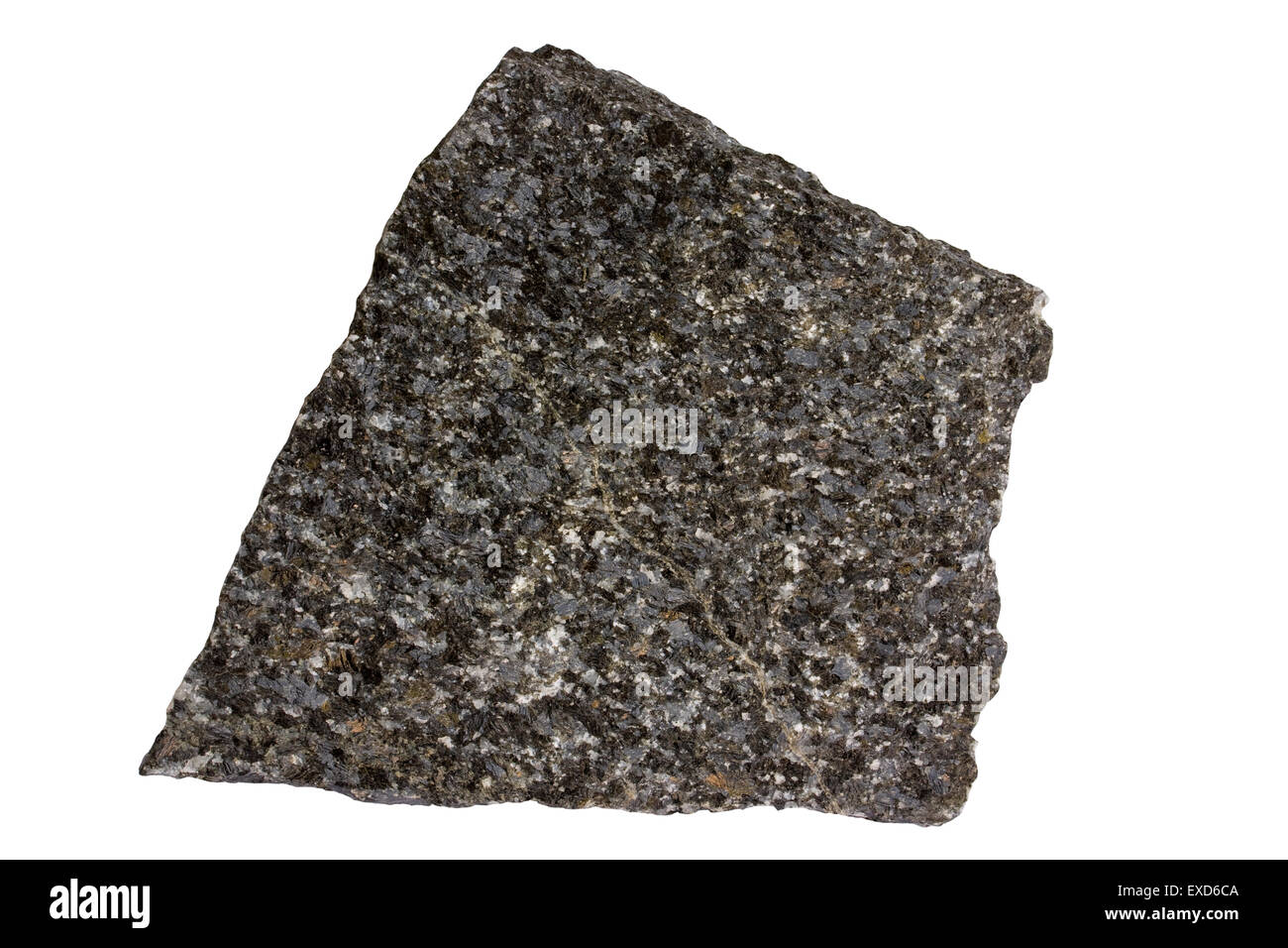 Amphibolite (metamorphic rock) Stock Photo