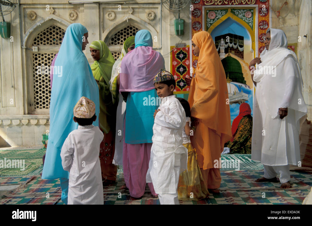 Eid el Fitr Dargah Ajmer India Stock Photo
