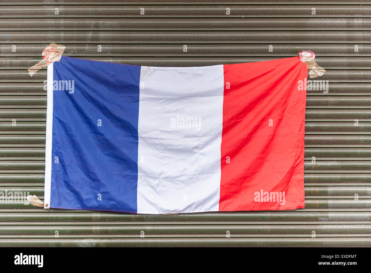 London, UK. 12 July 2015. Francophiles gather to enjoy the Bastille Day