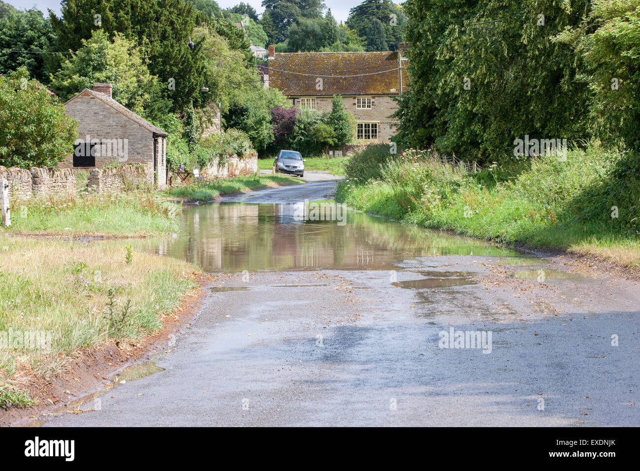 Whiston, Northamptonshire.12th July 2015. UK Weather Heavy rain showers this afternoon leave
