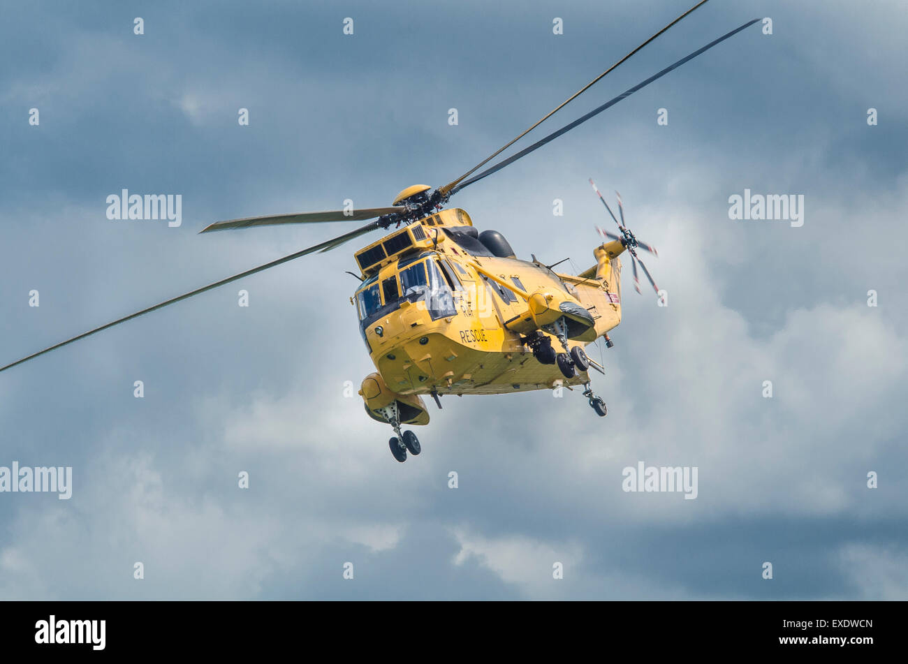 Westland Sea King HAR.3 RAF search and rescue heicopter Stock Photo