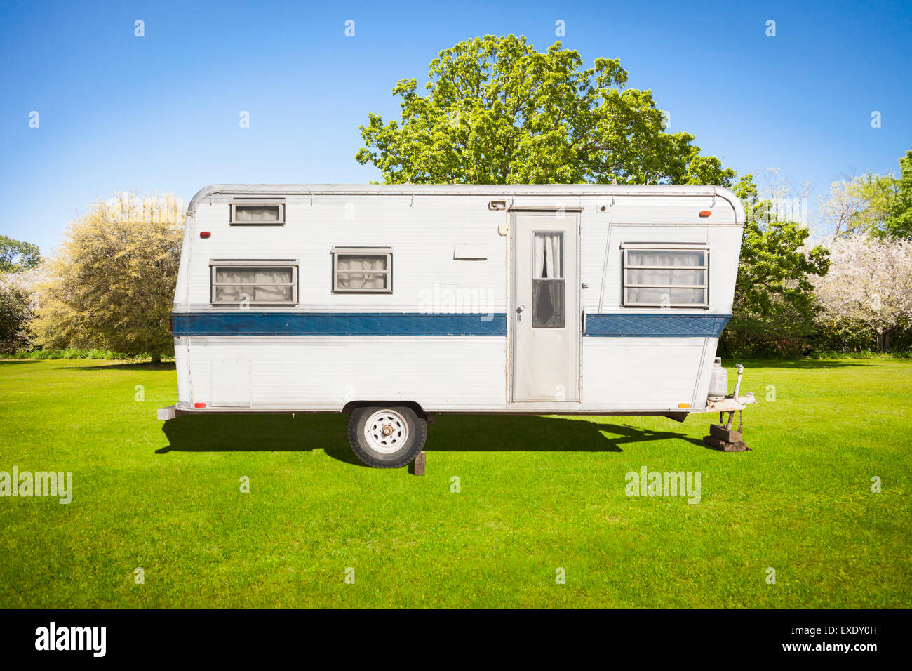 Old Camper High Resolution Stock Photography and Images Alamy