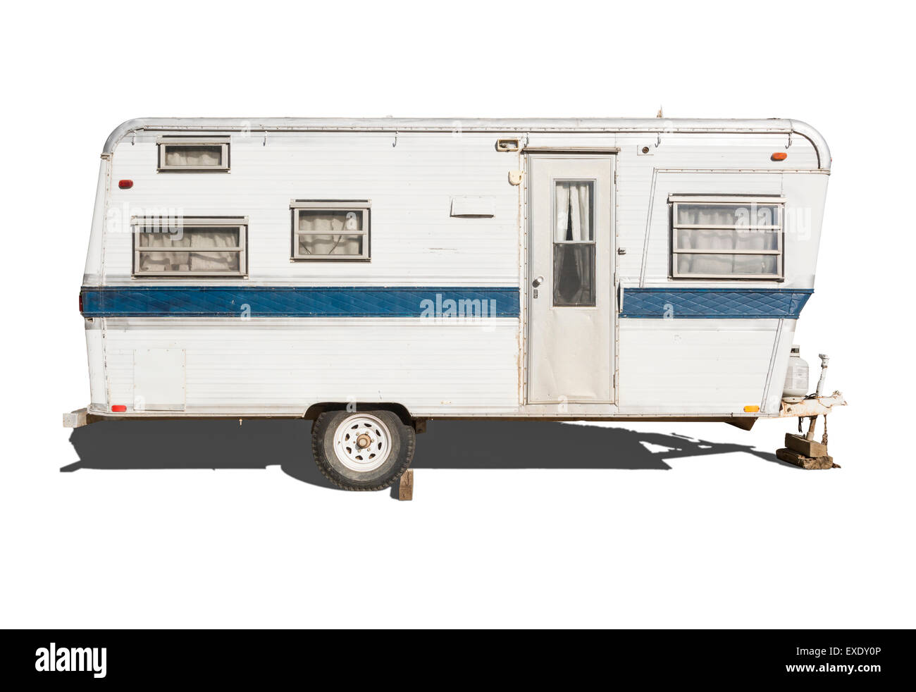 Camper trailer Cut Out Stock Images & Pictures - Alamy