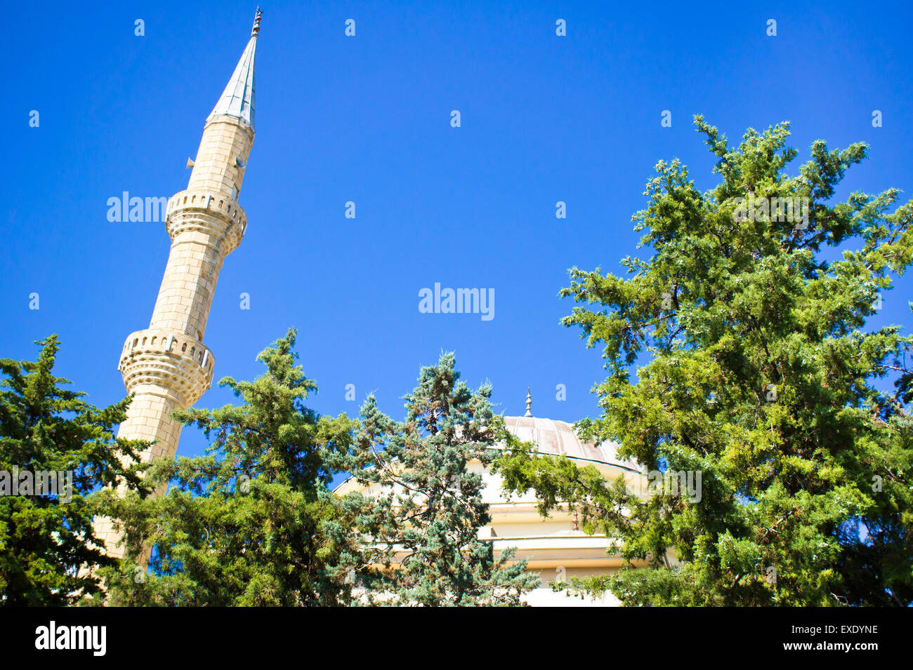 A mosque in Antalya, Turkey on a sunny summer day Stock Photo Alamy