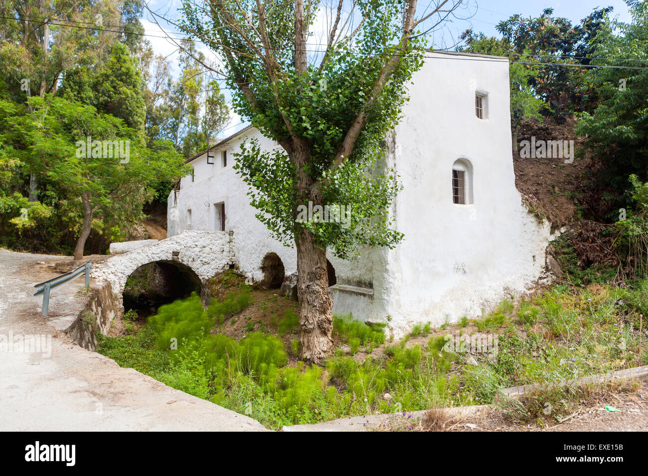 Old Mill, Alhaurín el Grande, Malaga Province, Andalusia, Spain, Europe. Stock Photo