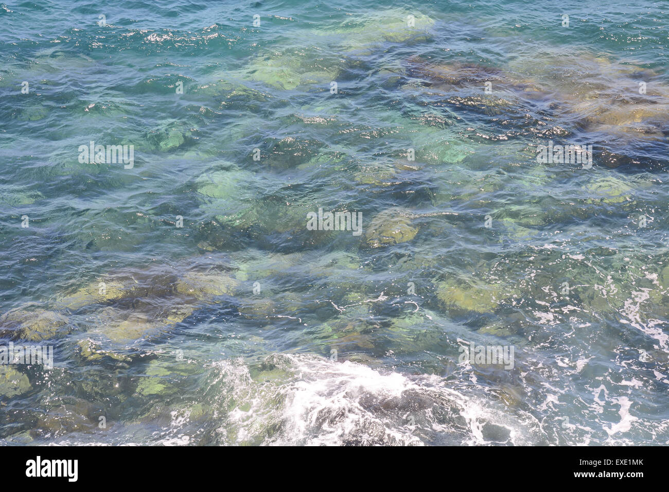 Blue Water Texture Stock Photo - Alamy
