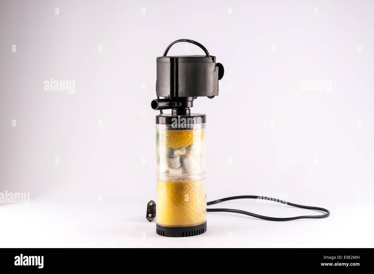 View of Aquarium Filter Pump Stock Photo - Alamy