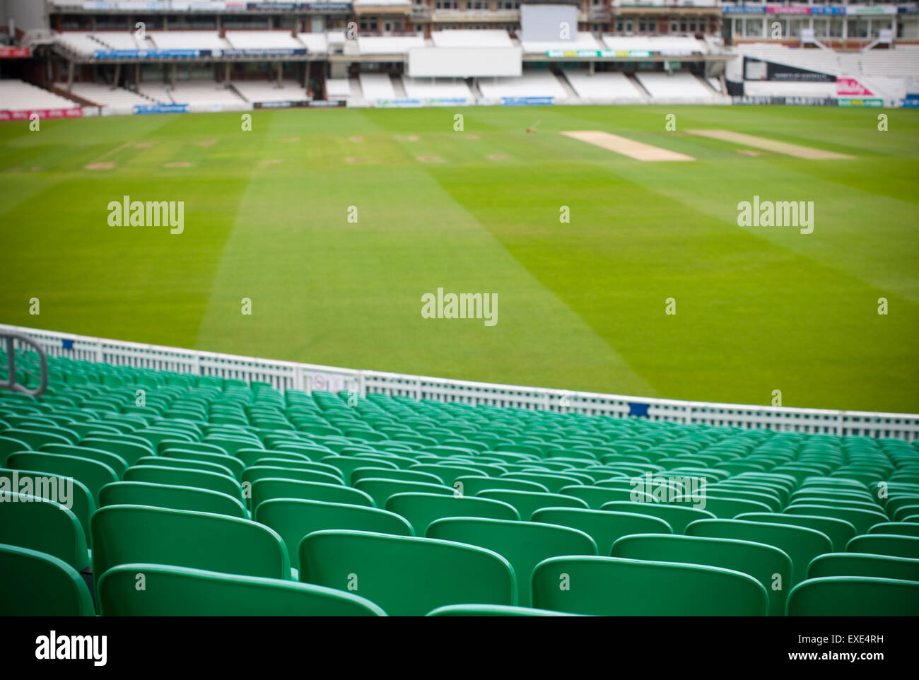 Oval Cricket Ground London Stock Photo
