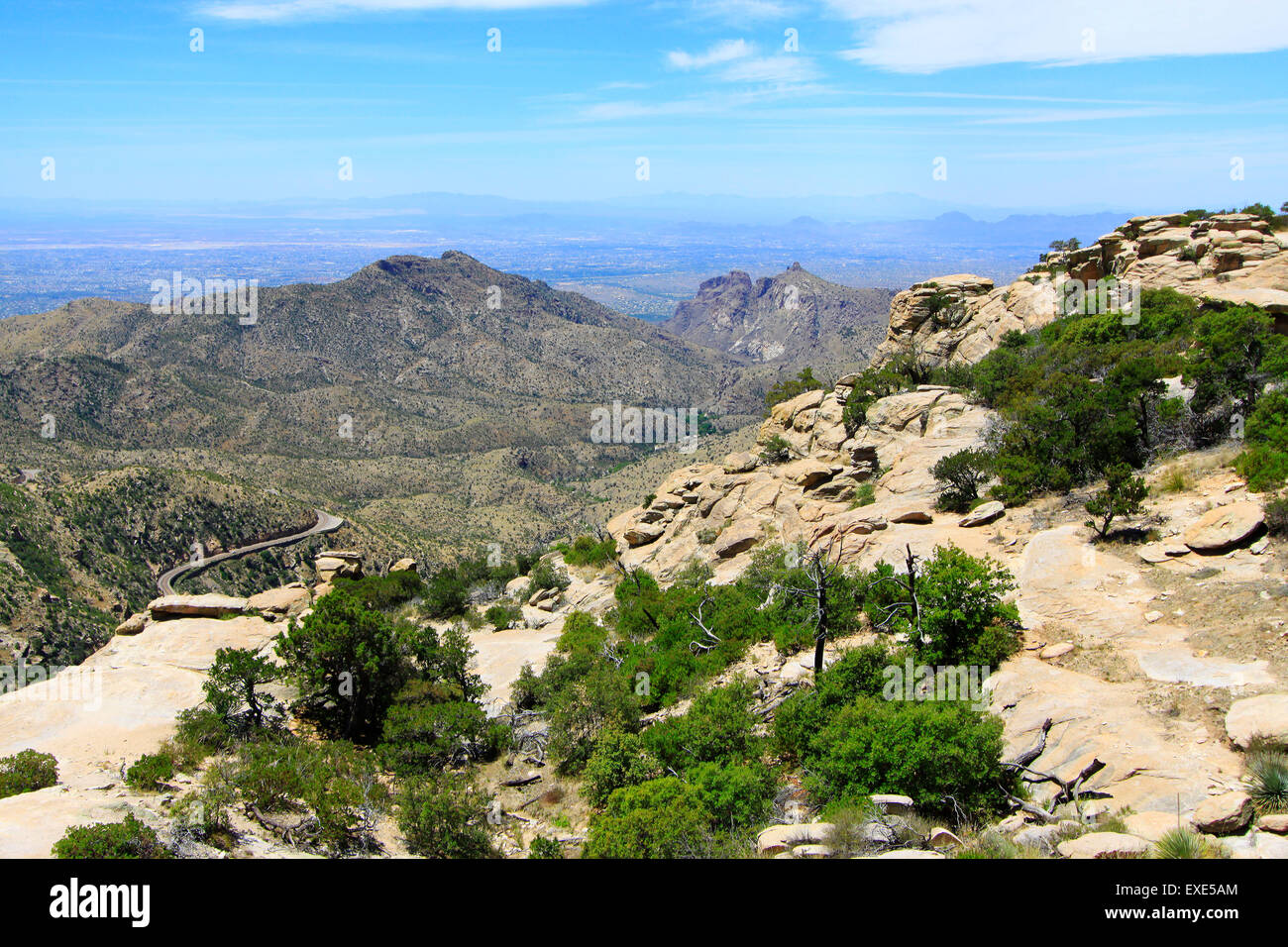 Santa Catalina Mountains, AZ Stock Photo