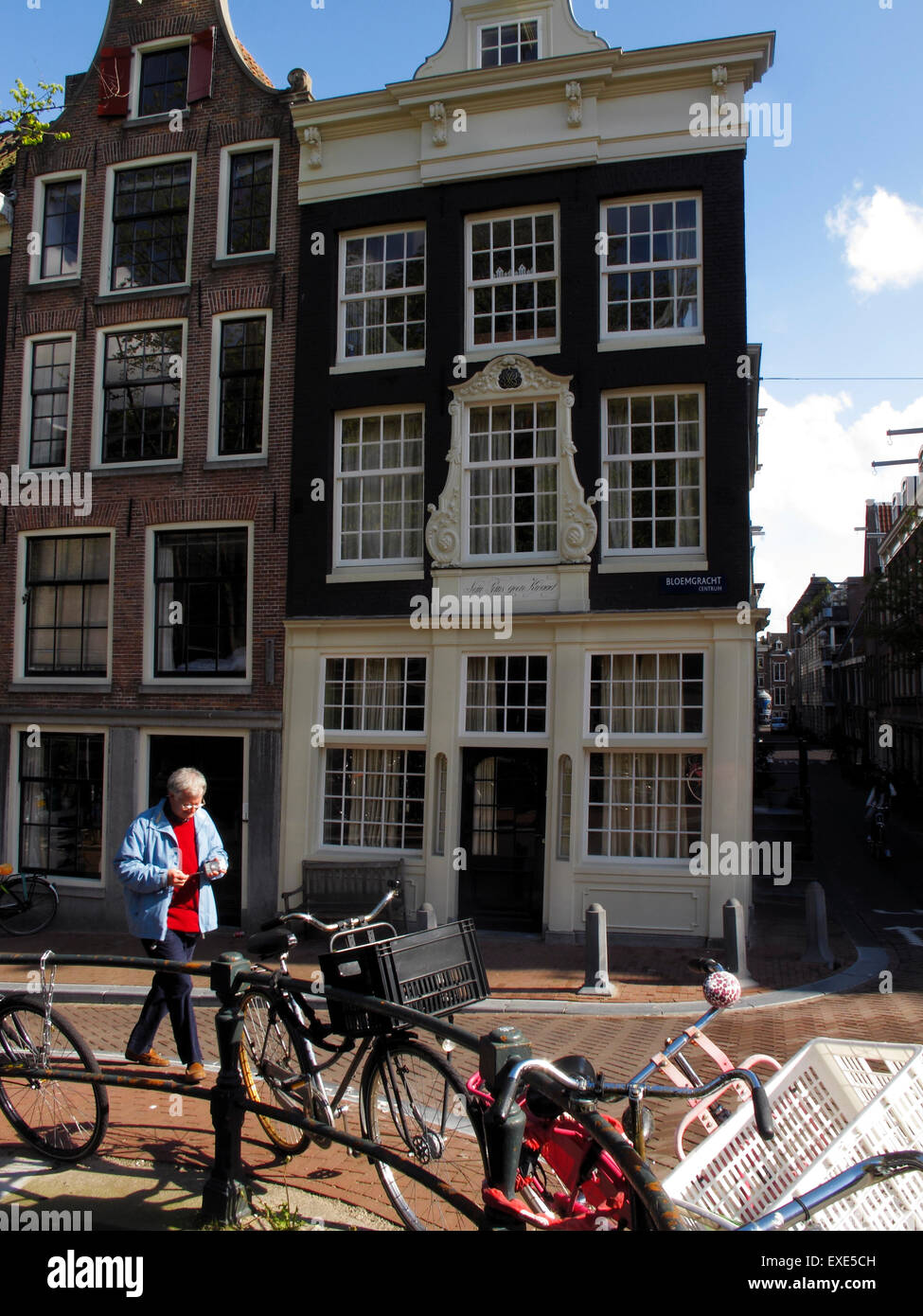 Houses on the Bloemgracht, Jordaan, Amsterdam, Netherlands Stock Photo Alamy