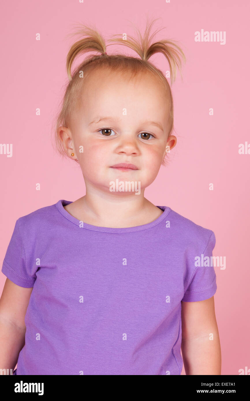 Portrait toddler girl hi-res stock photography and images - Alamy