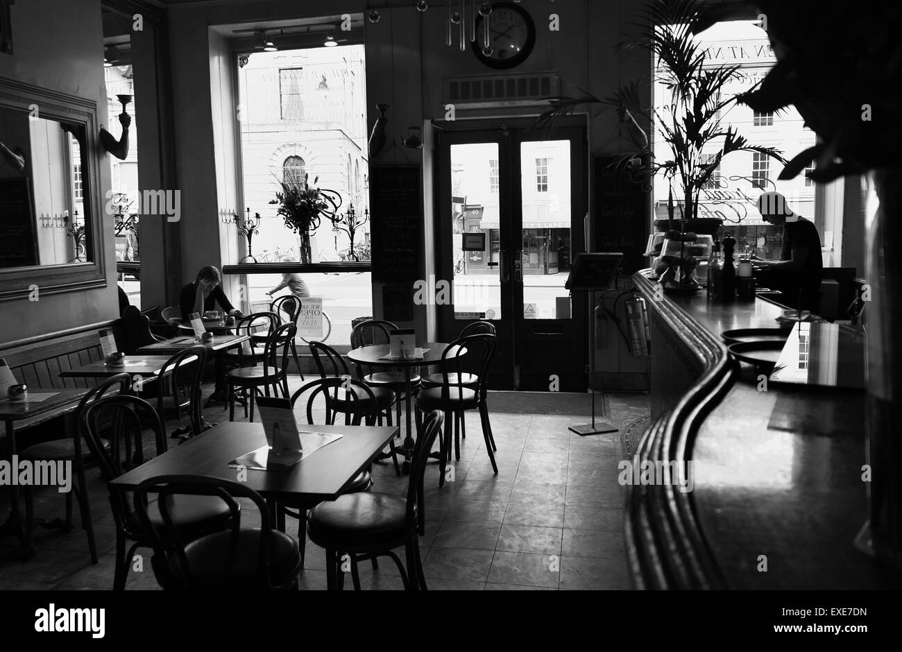 The Grand Café Oxford The Oldest Coffee House in England Stock Photo